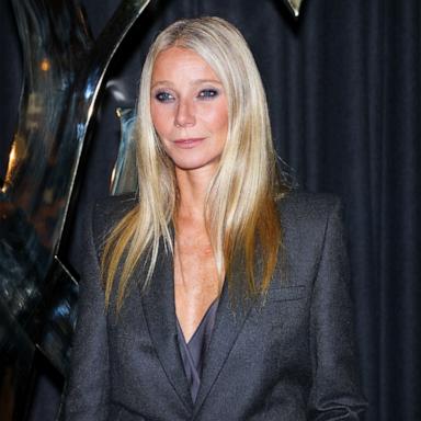 PHOTO: Gwyneth Paltrow attends the Saint Laurent Womenswear Spring-Summer 2025 show as part of Paris Fashion Week on Sept. 24, 2024 in Paris.