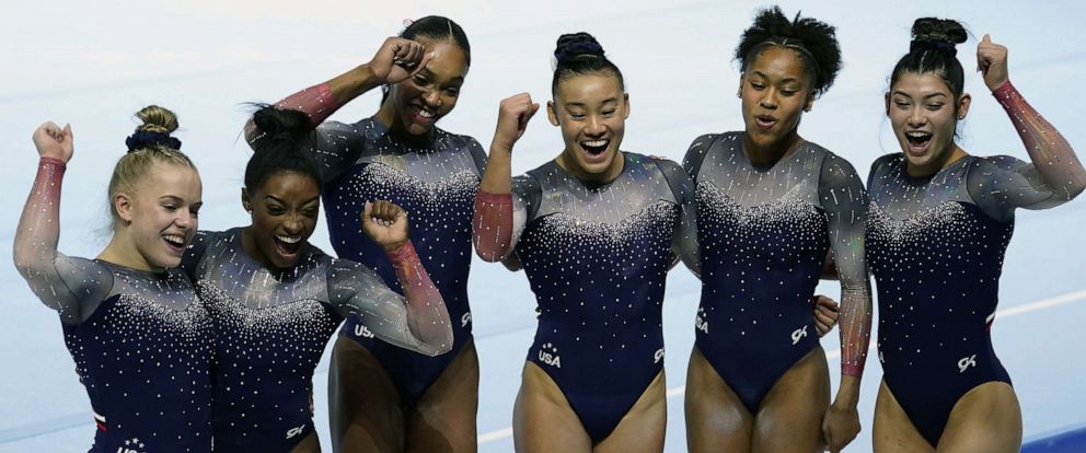 Team USA women win historic gold at Artistic World Championships