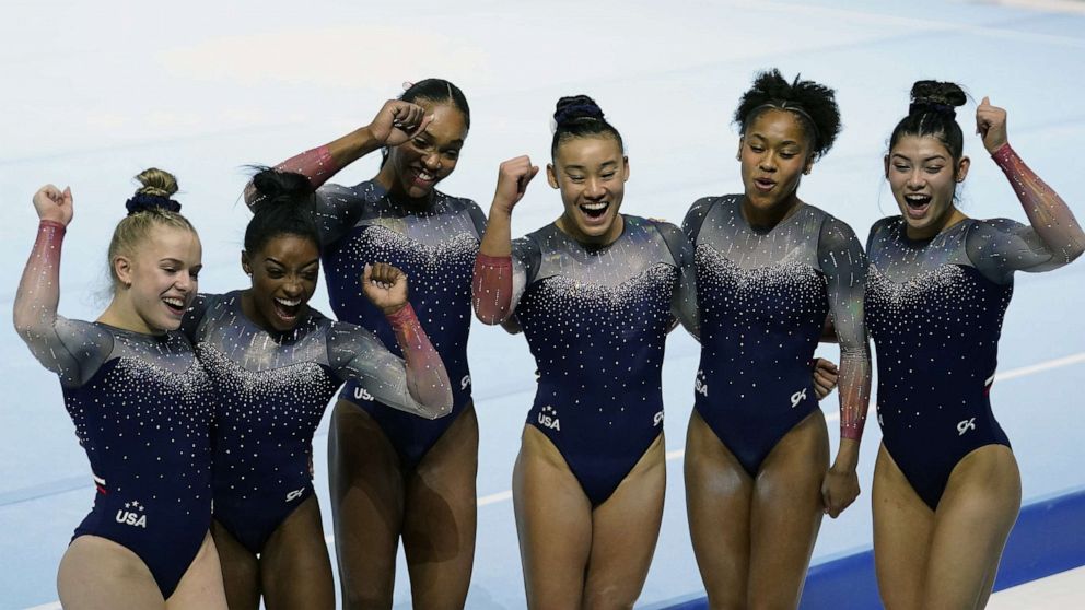 VIDEO: USA gymnast Leanne Wong talks about history-making win at world championships