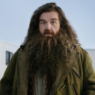 PHOTO: HBO unveils first look at Nick Frost as Hagrid in "Harry Potter" series.