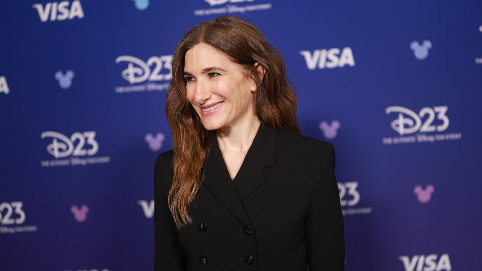 PHOTO: Kathryn Hahn at the Disney Entertainment Showcase at D23: The Ultimate Disney Fan Event on August 14, 2026 in Anaheim, California.