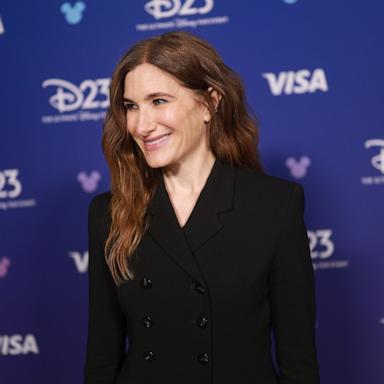 PHOTO: Kathryn Hahn at the Disney Entertainment Showcase at D23: The Ultimate Disney Fan Event on August 14, 2026 in Anaheim, California.