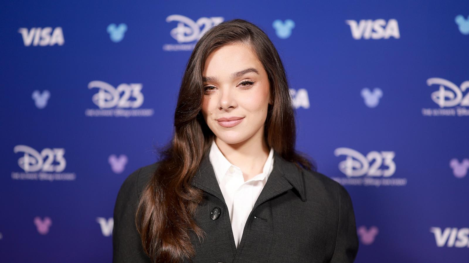 PHOTO: Hailee Steinfeld at the Disney Entertainment Showcase at D23: The Ultimate Disney Fan Event on Aug. 14, 2026, in Anaheim, Calif.