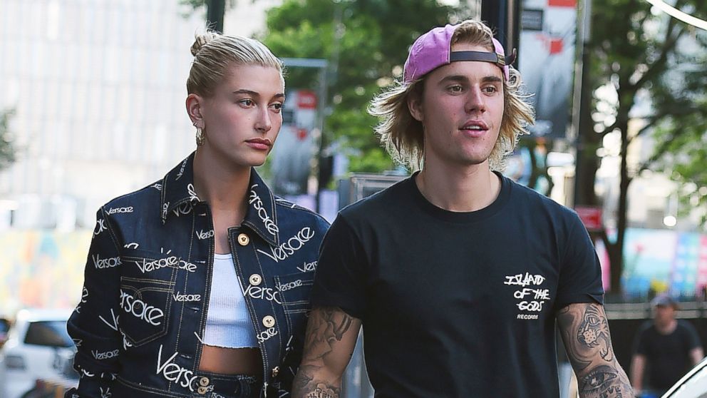 PHOTO: Justin Bieber and Hailey Baldwin seen on the streets of Manhattan, July 5, 2018, N.Y.