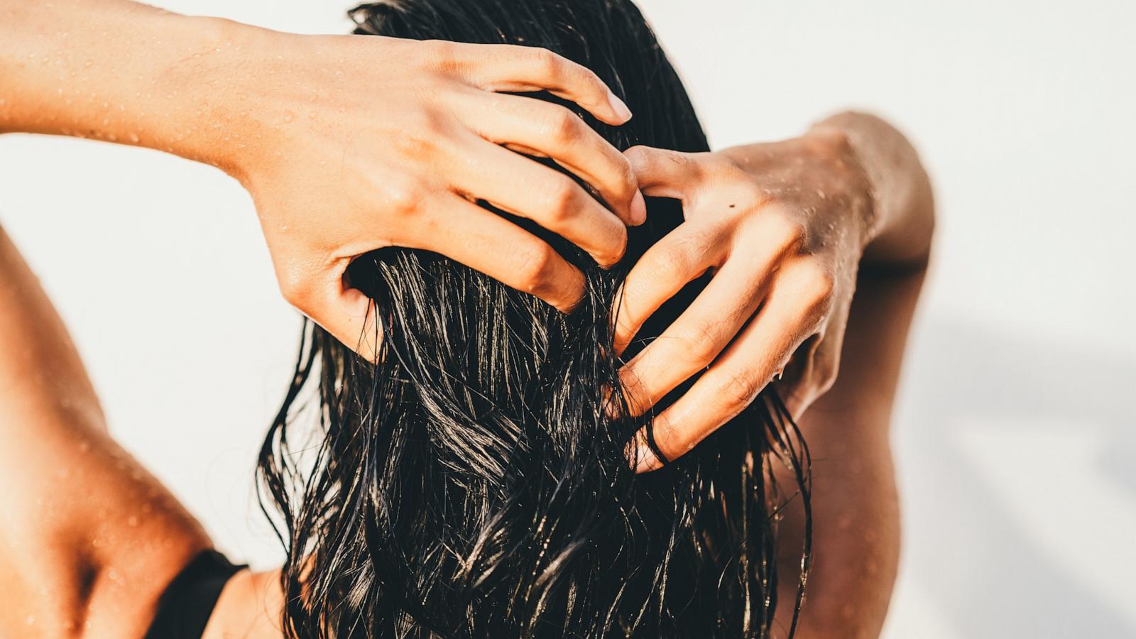 PHOTO: A woman washes her hair in an undated stock photo.