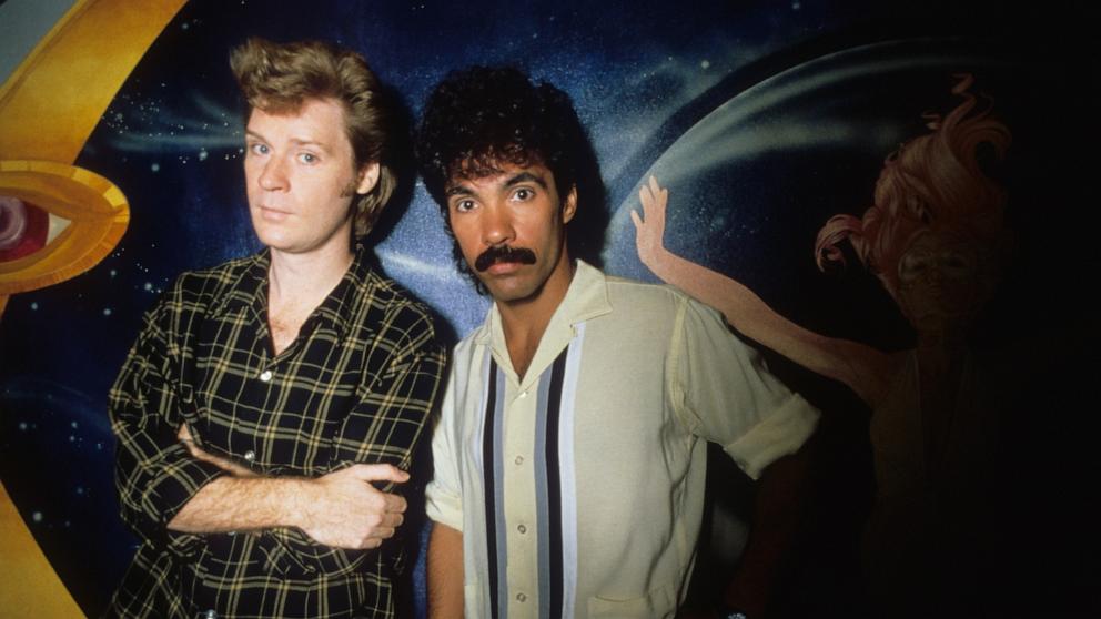 PHOTO: Musical duo Hall & Oates, New York, 1982.