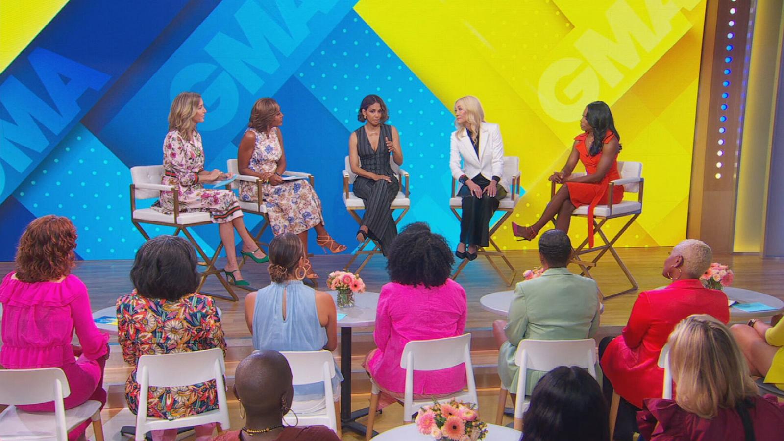 PHOTO: Actress Halle Berry speaks out about menopause on "Good Morning America" on Aug. 15, 2024.