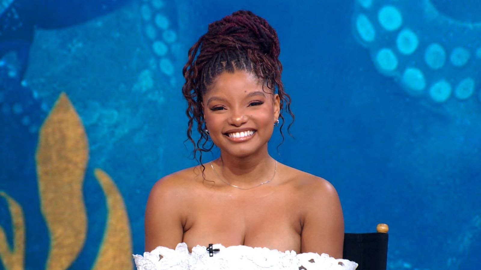 PHOTO: Halle Bailey appears on "Good Morning America" on May 18, 2023.