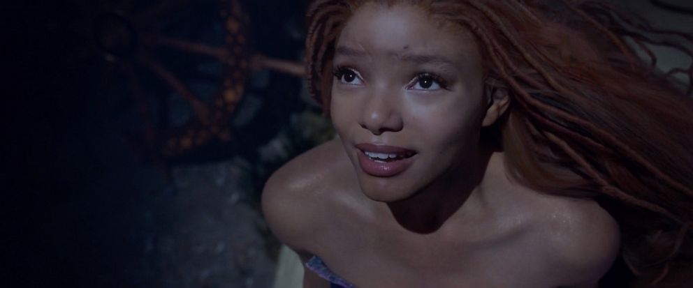 PHOTO: Halle Bailey appears as Ariel in a still for the upcoming film, The Little Mermaid.