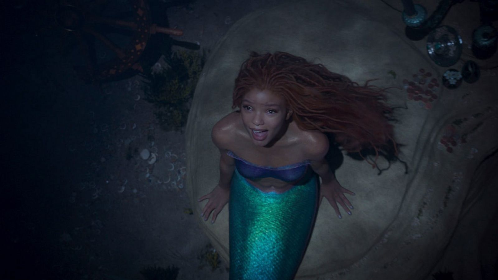 PHOTO: Halle Bailey as Ariel in Disney's live-action movie "The Little Mermaid."