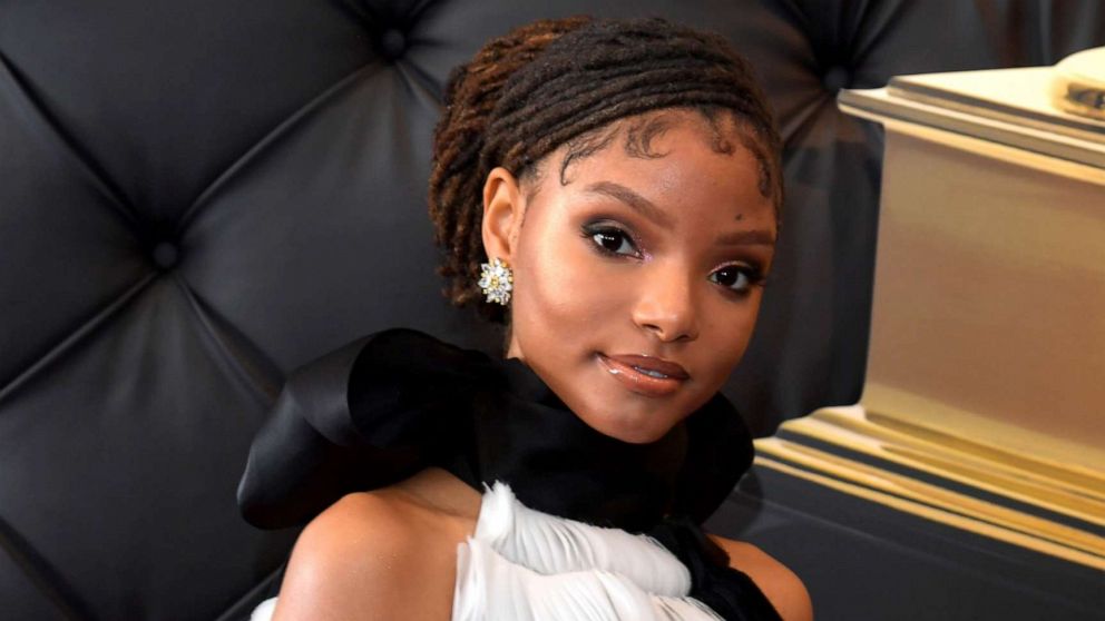 PHOTO: Halle Bailey of Chloe X Halle attends the 61st annual Grammy awards at Staples Center, Feb. 10, 2019, in Los Angeles.