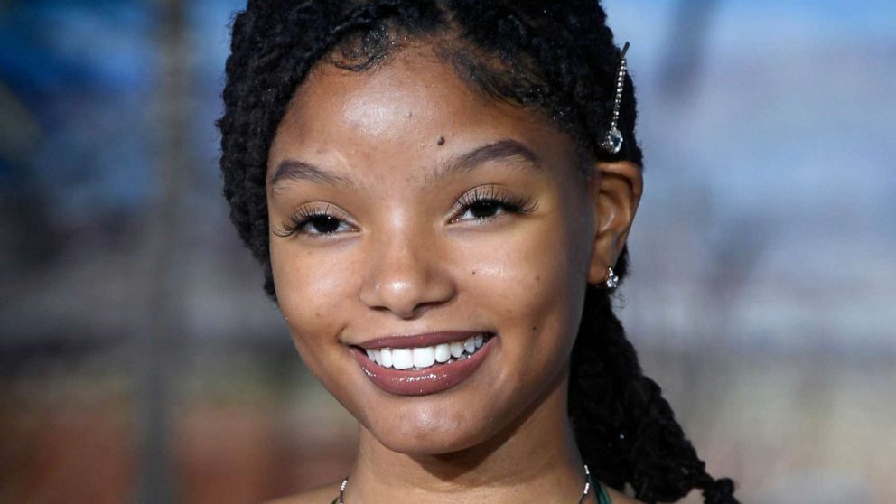 Halle Bailey shares photo from live-action 'The Little Mermaid' to ...