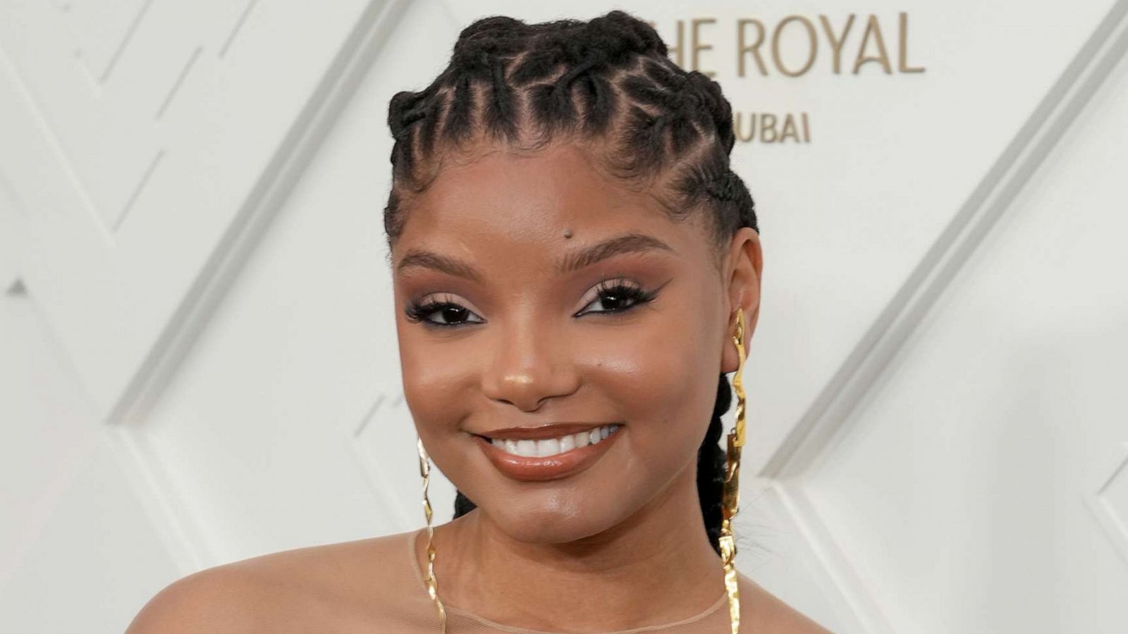 PHOTO: In this Jan. 21, 2023, file photo, Halle Bailey attends the Grand Reveal Weekend for Atlantis The Royal, a new ultra-luxury hotel in Dubai, United Arab Emirates.