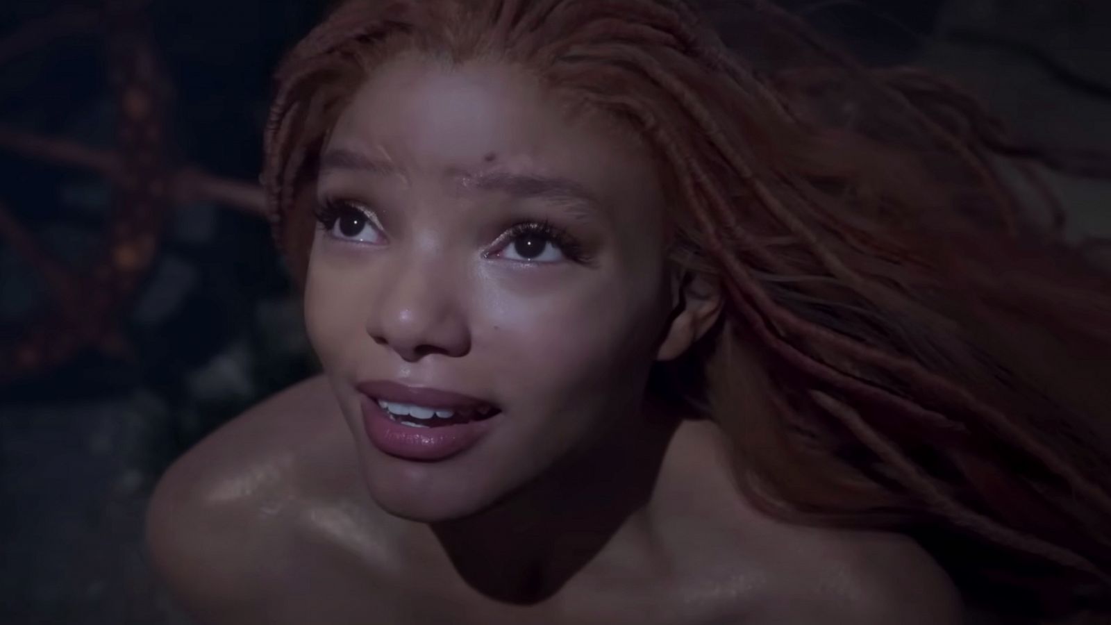 PHOTO: Halle Bailey in a scene from "The Little Mermaid."