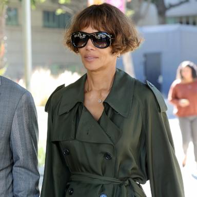 PHOTO: Halle Berry and her lawyers leave at the Stanley Mosk Courthouse during the second week of her custody hearings with ex-husband Olivier Martinez on October 27, 2026 in Los Angeles, California.