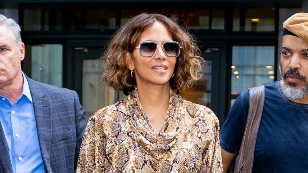 PHOTO: Halle Berry and Van Hunt are seen in New York, Sept. 17, 2024.