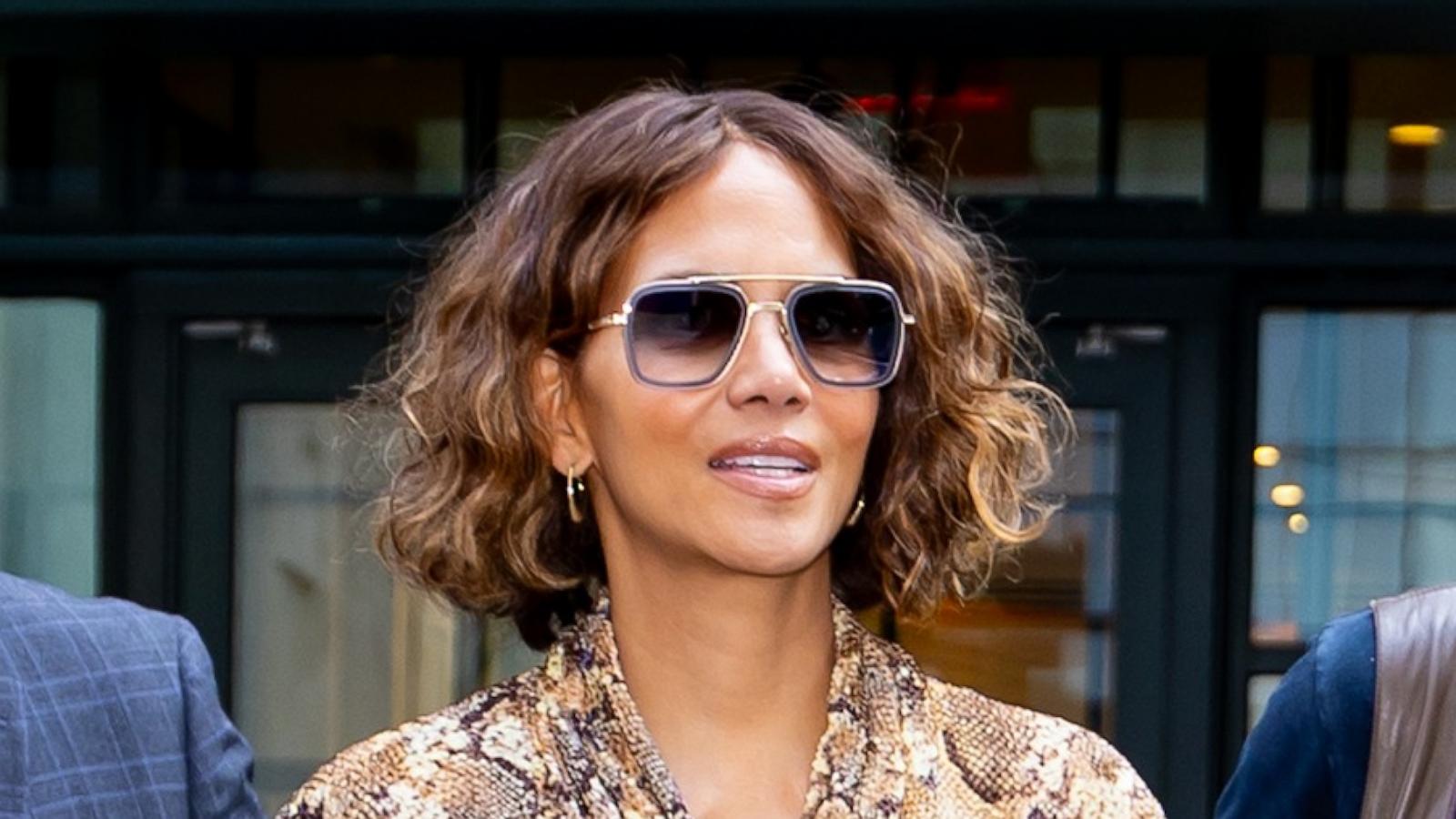 PHOTO: Halle Berry and Van Hunt are seen in New York, Sept. 17, 2024.