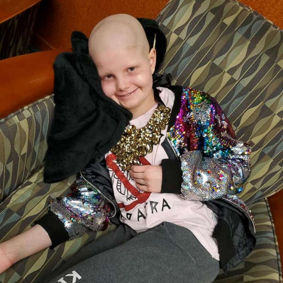 VIDEO: Girl who beat rare bone marrow disorder is now fighting bone cancer