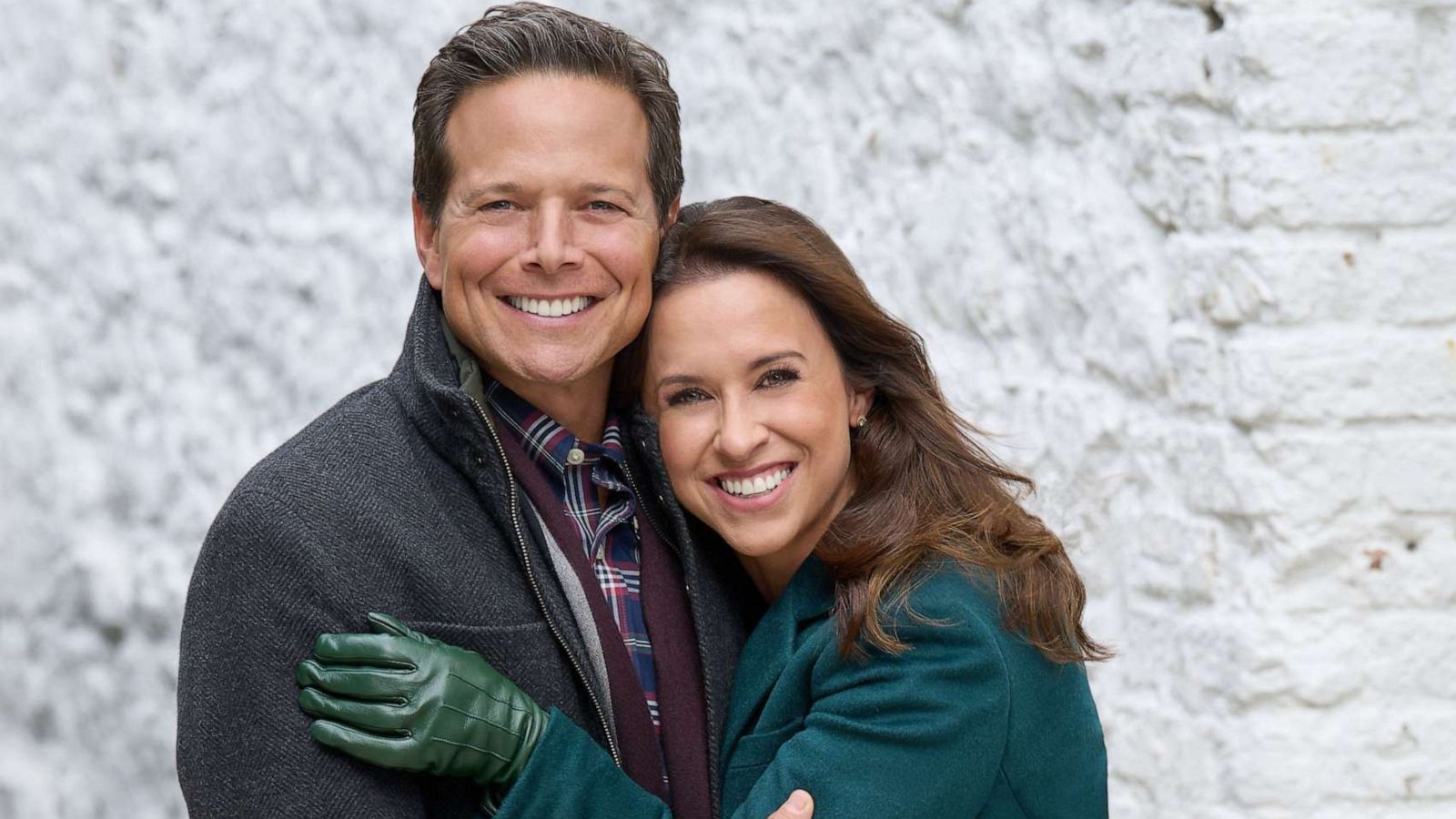 PHOTO: Lacey Chabert and Scott Wolf are back as a brother-sister duo in the new, original movie "A Merry Scottish Christmas," on the Hallmark Channel.