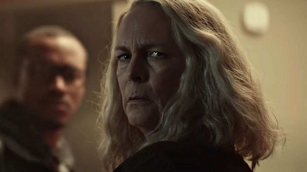 PHOTO: Jamie Lee Curtis reprises her role as Laurie Strode in "Halloween Kills."