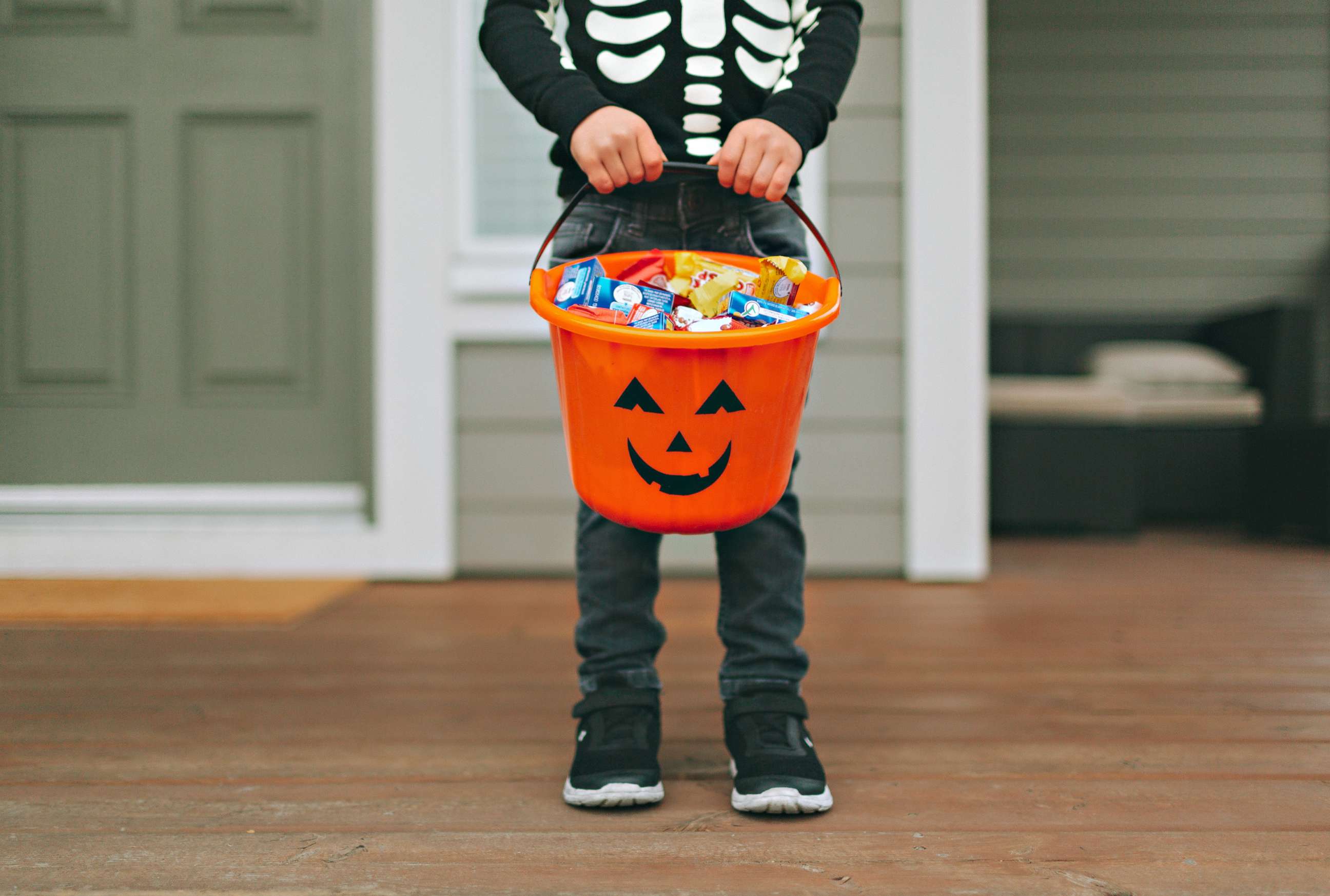 PHOTO: Trick or treating.