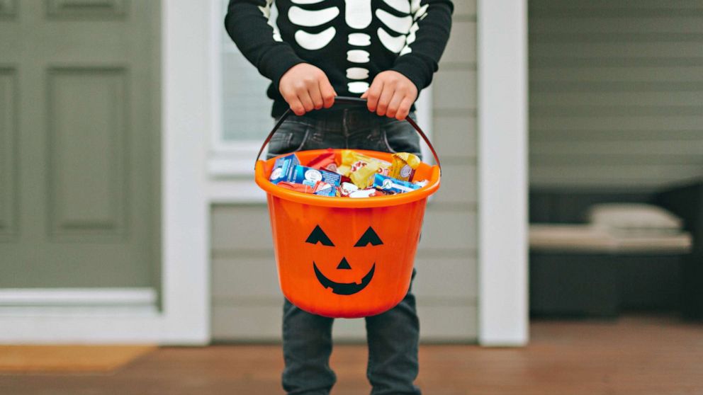 PHOTO: Trick or treating.
