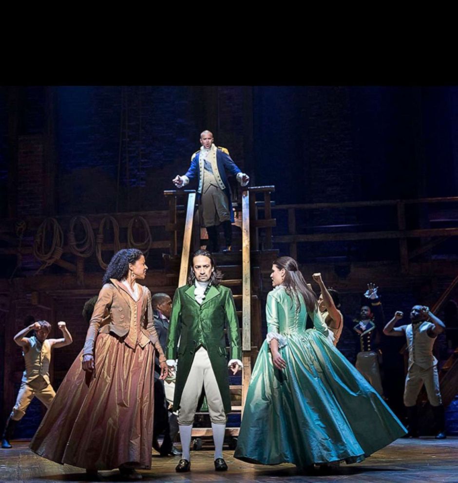 PHOTO: A scene from "Hamilton."