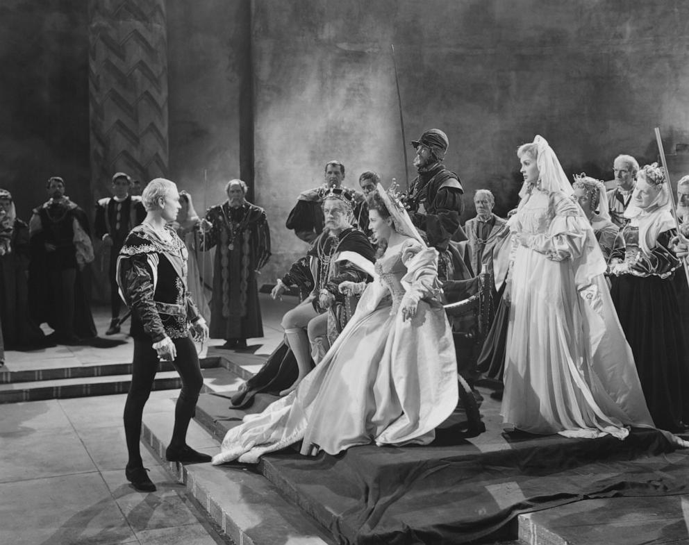 PHOTO: Laurence Olivier in a scene from the 1948 film "Hamlet."