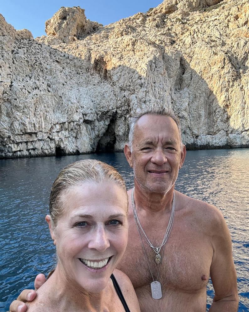 PHOTO: Rita Wilson and Tom Hanks are celebrating 37 years together.