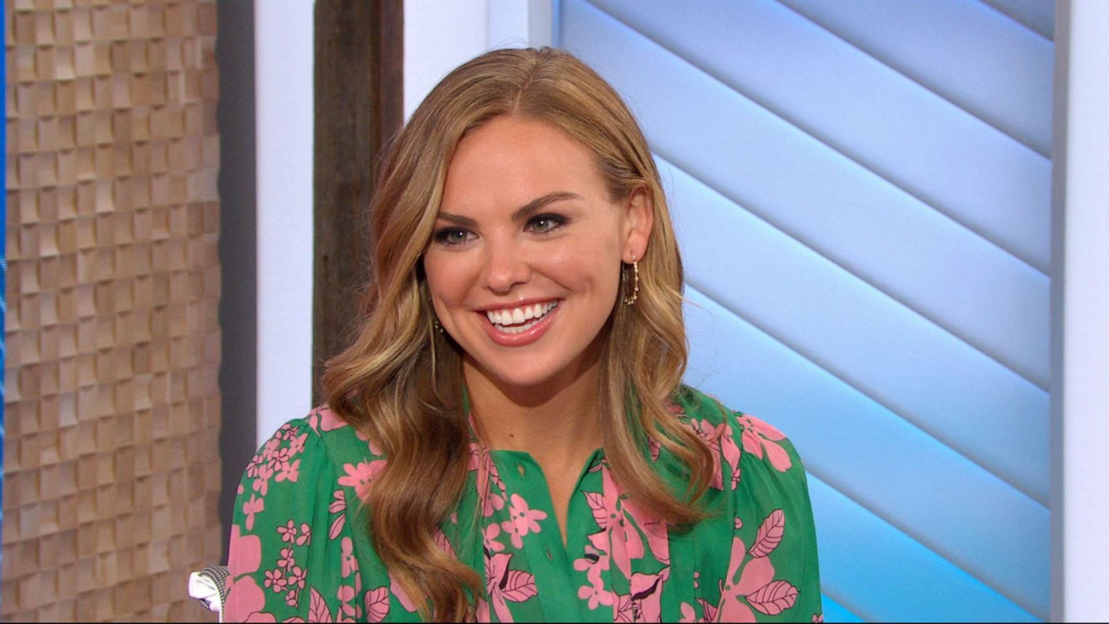 PHOTO: Hannah B from "The bachelorette" appears on "Good Morning America," July 31, 2019.