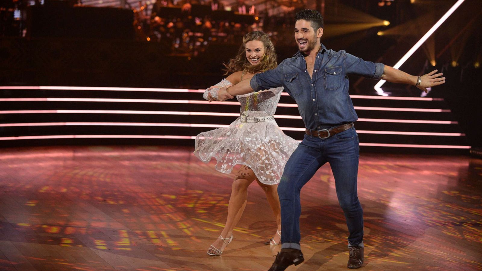 PHOTO: Hannah Brown and Alan Bersten on "Dancing with the Stars."