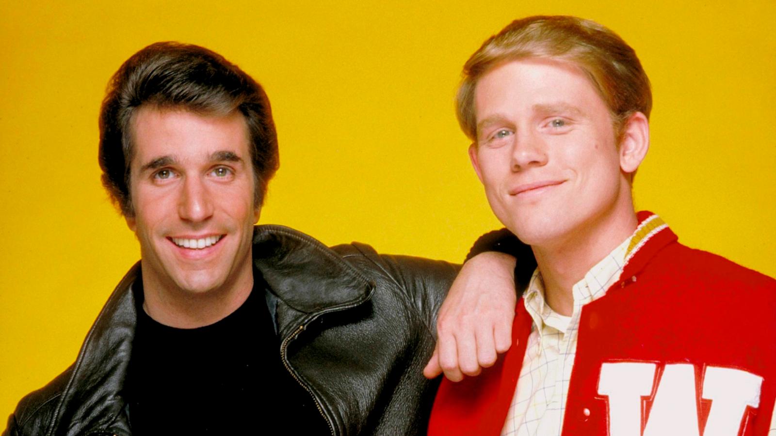 PHOTO: Henry Winkler and Ron Howard in 1978 on "Happy Days."