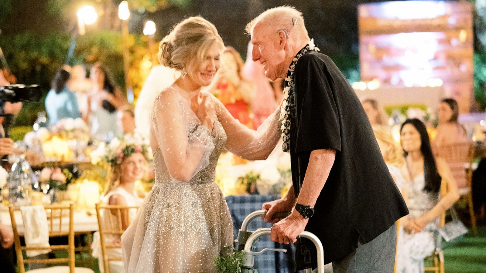 PHOTO: Harmony and Bruce Walton on her wedding day.