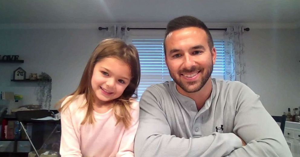 PHOTO: Rob D'Urbano and his 5-year-old daughter Harper love to make TikTok videos together.