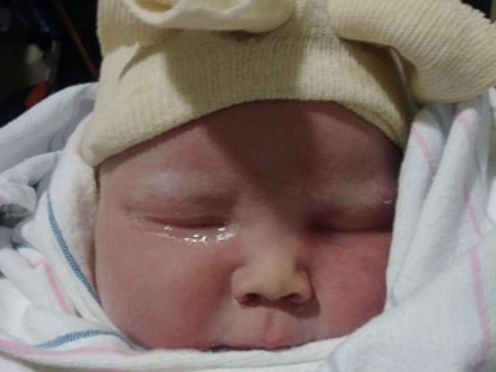 PHOTO: Harper Buckley was born to Joy and Norman Buckley.