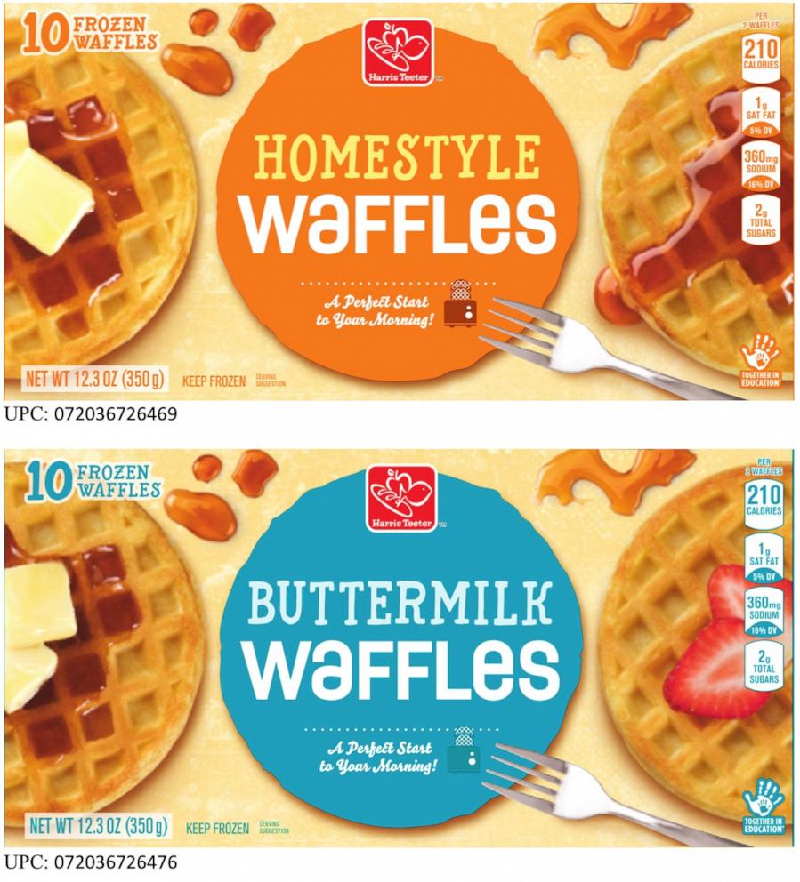 PHOTO: TreeHouse Foods voluntarily recalled multiple brands of frozen waffles sold in the U.S. and Canada.