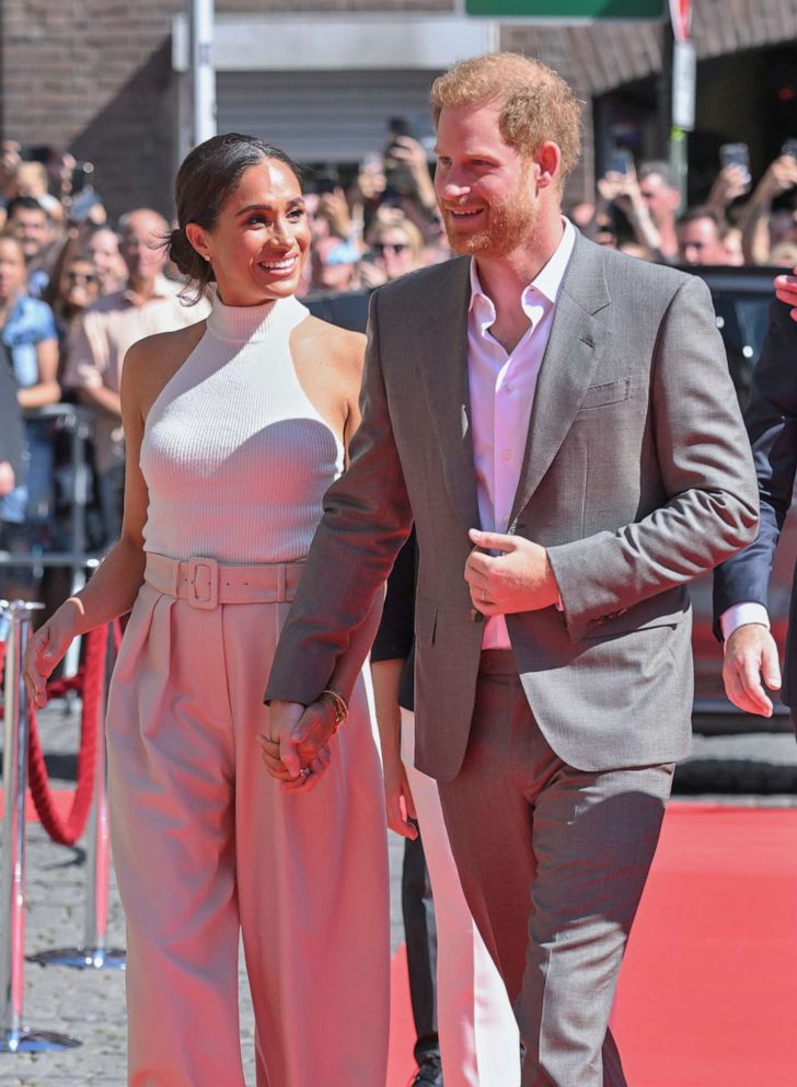 Photo: Prince Harry, Duke of Sussex and Meghan, Duchess of Sussex during the launch event of the Invictus Games Dusseldorf 2023 - One Year To Go in Dusseldorf, Germany, September 6, 2022.