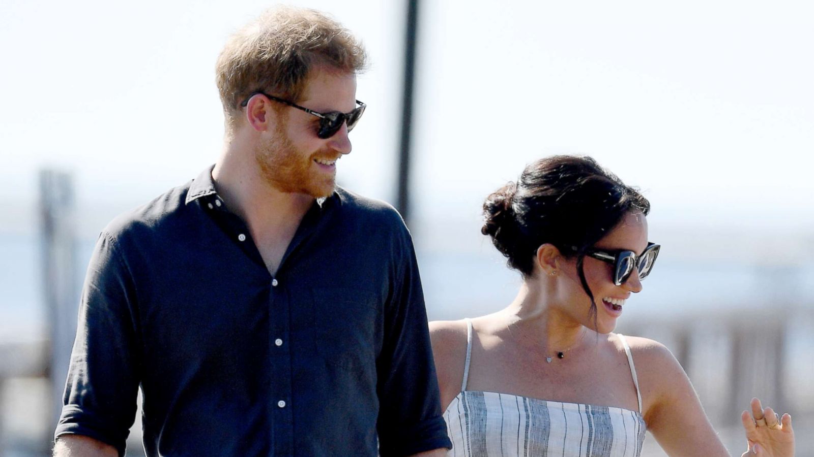 PHOTO: Prince Harry, The Duke of Sussex and Meghan Markle, The Duchess of Sussex visit Fraser Island, Australia, Oct. 22, 2018.