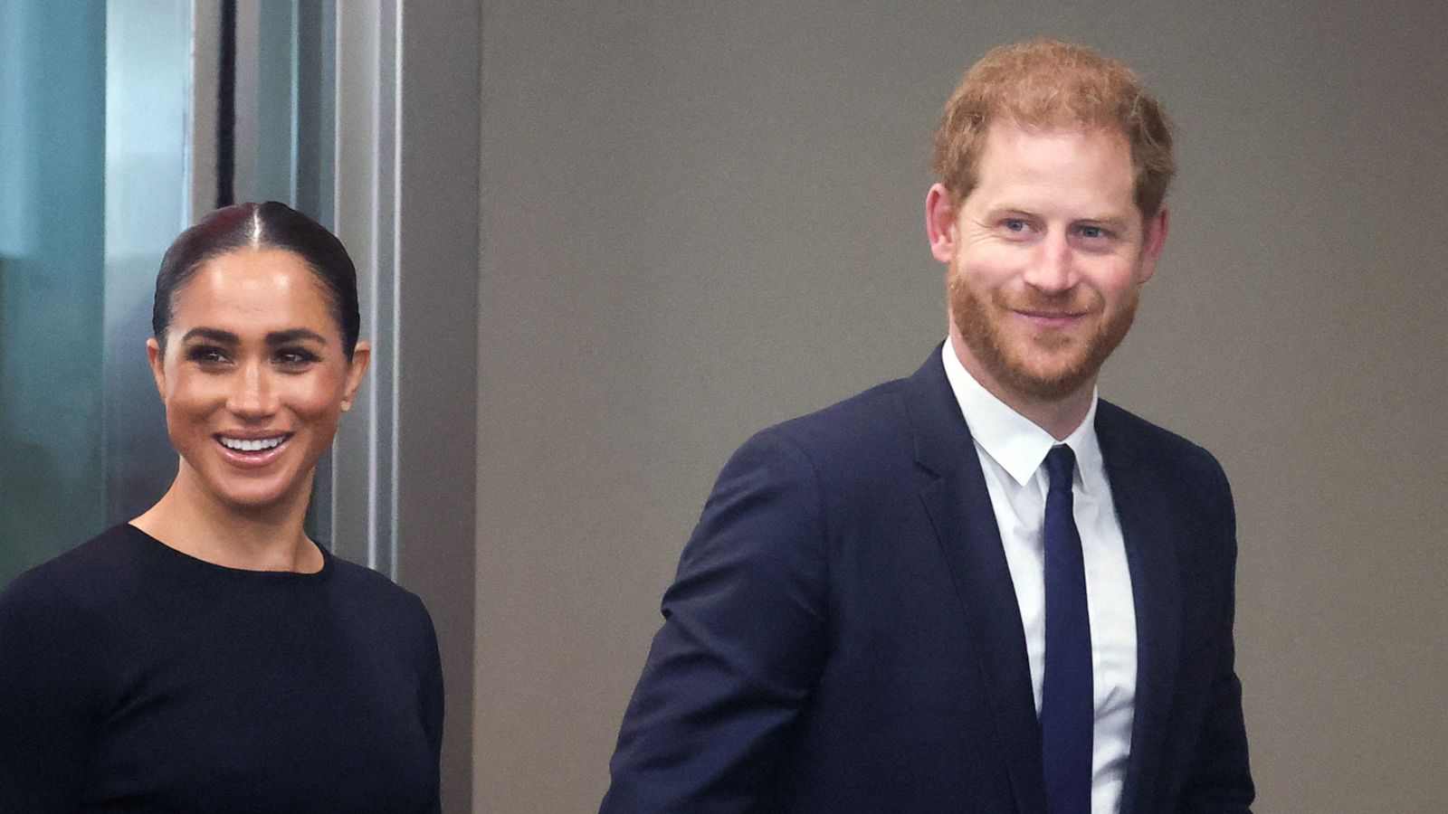 PHOTO: Meghan, Duchess of Sussex and Britain's Prince Harry arrive to celebrate Nelson Mandela International Day at the United Nations Headquarters in New York, July 18, 2022.