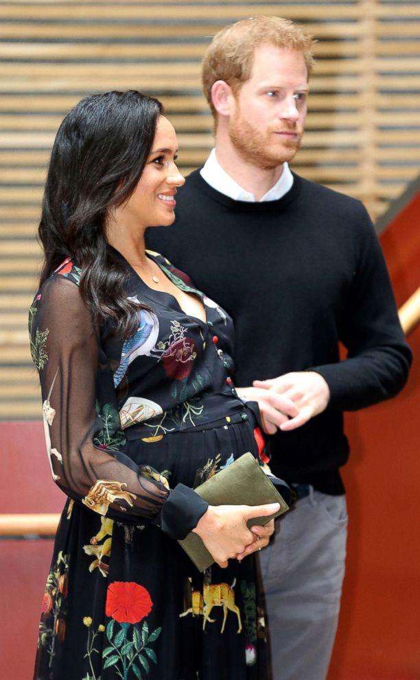 PHOTO: Britain's Prince Harry, Duke of Sussex and Britain's Meghan, Duchess of Sussex visit Bristol Old Vic theatre in Bristol, England, Feb. 1, 2019.
