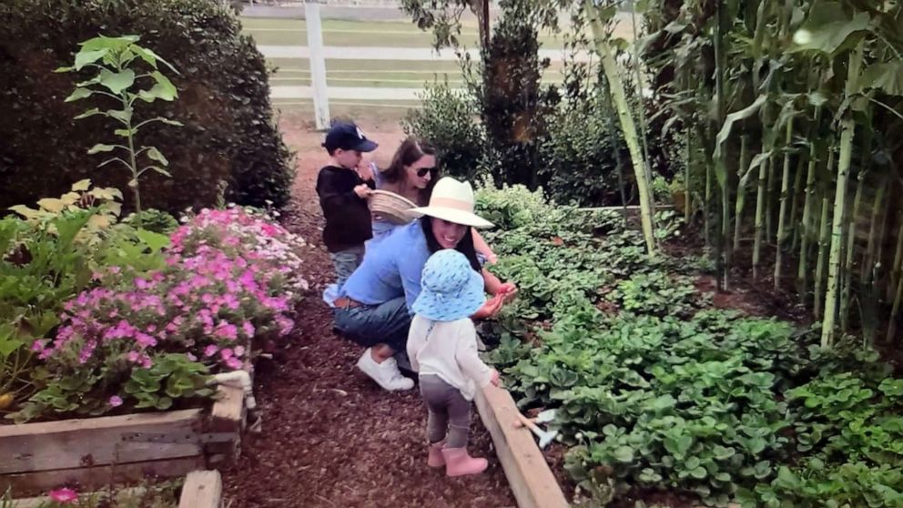 PHOTO: A screenshot of the Netflix documentary “Harry & Megan” shows Meghan, Duchess of Sussex and her children.