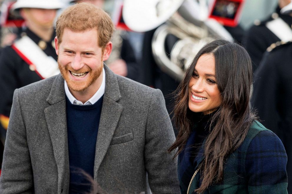 PHOTO: Prince Harry and Meghan, Duchess of Sussex, in Montecito, Calif., Oct. 28, 2022.