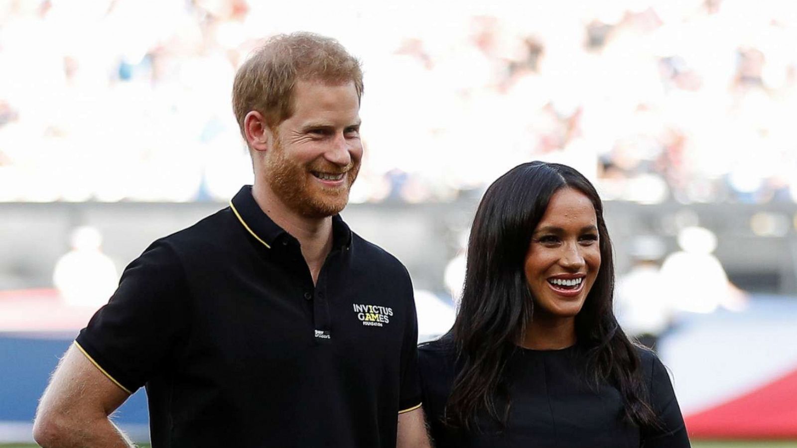 PHOTO: Prince Harry, Duke of Sussex and Meghan, Duchess of Sussex attend the Boston Red Sox vs New York Yankees baseball game at London Stadium on June 29, 2019, in London.