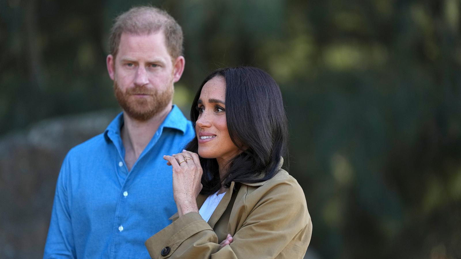 PHOTO: Prince Harry, and Meghan, Duke and Duchess of Sussex, April 16, 2026 in Melbourne, Australia.