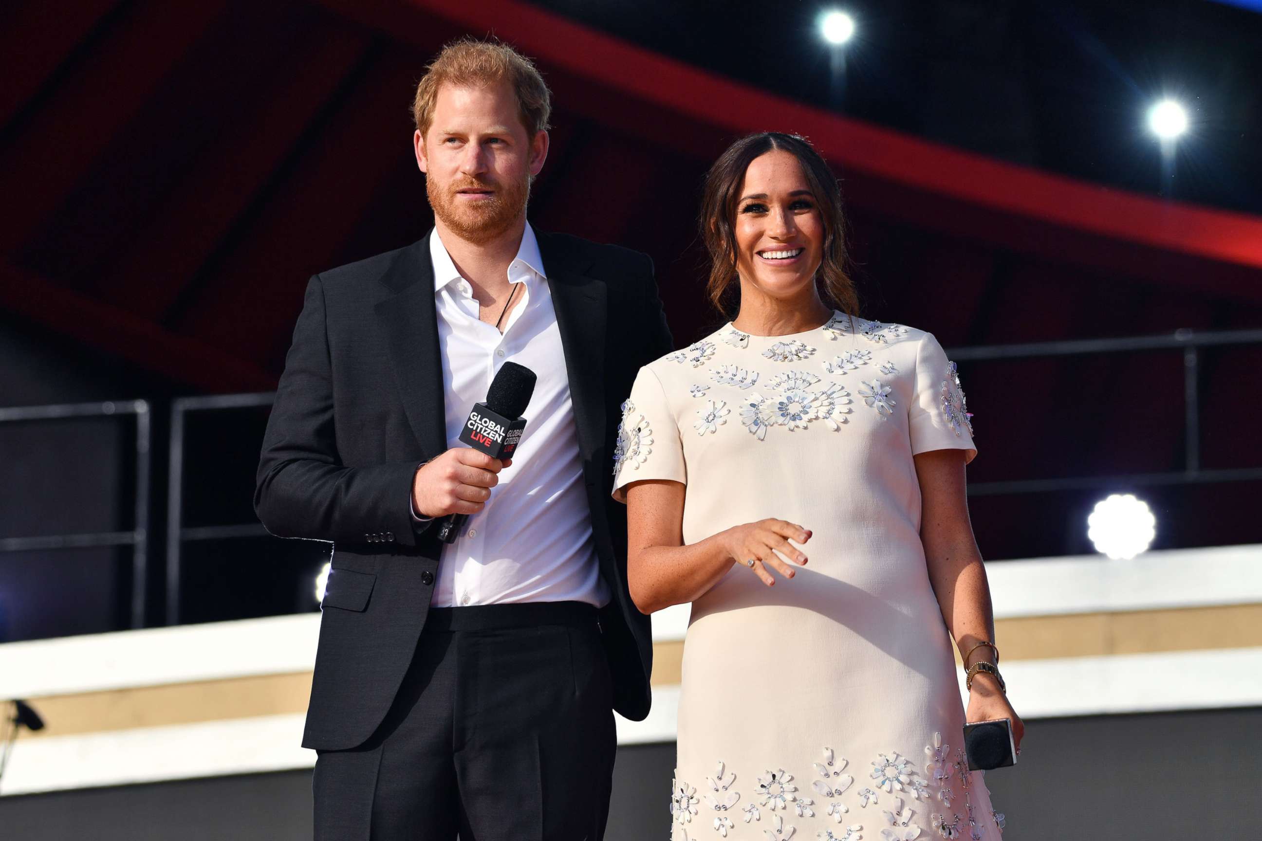 PHOTO: Prince Harry and Meghan Markle attend an event on Sept. 25, 2021, in New York City.