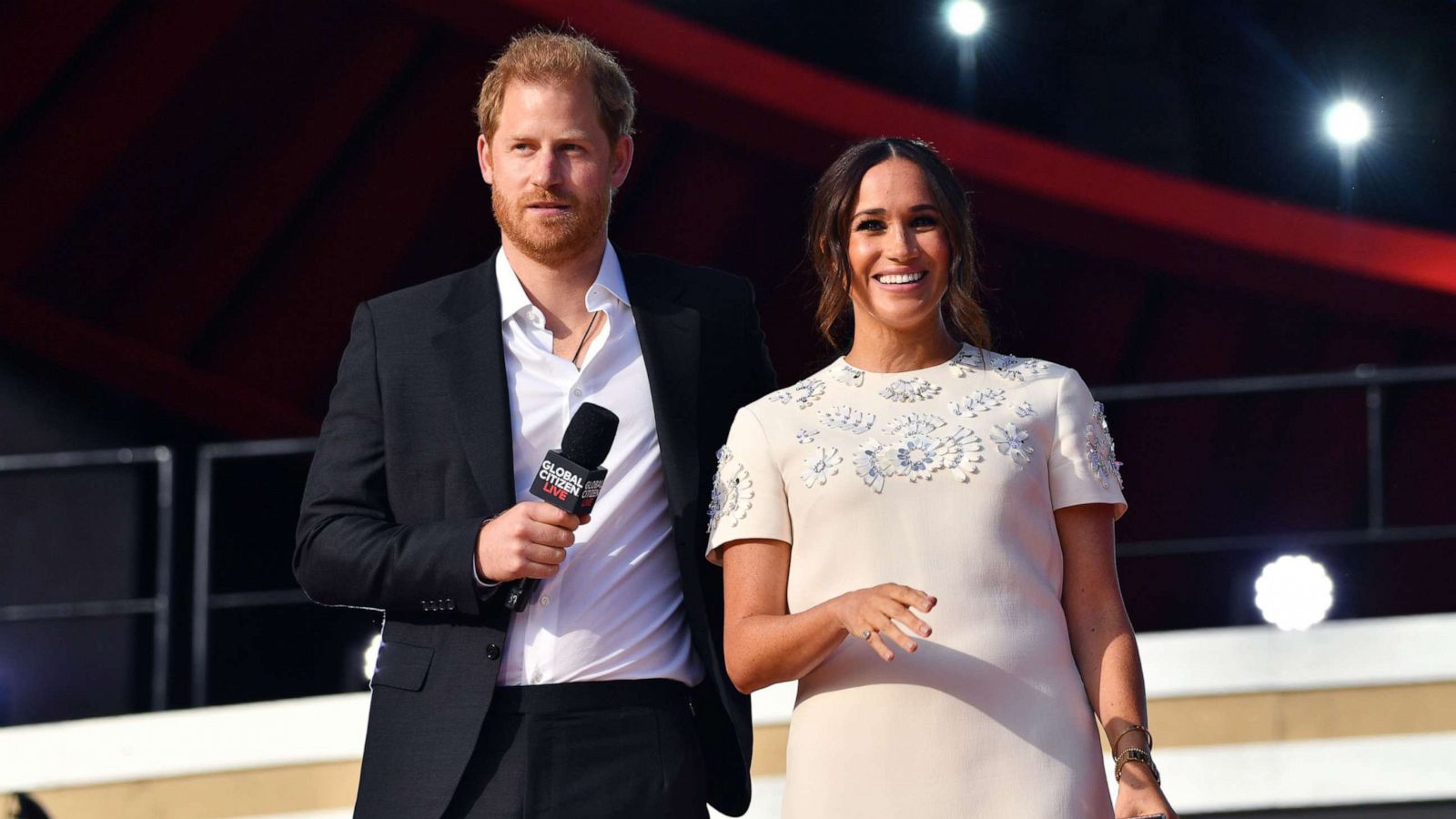 PHOTO: In this Sept. 25, 2021, file photo, Prince Harry and Meghan Markle attend an event in New York.