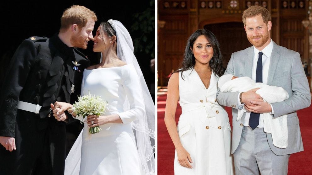 Happy 1st Wedding Anniversary Prince Harry And Meghan See New Photos From Their Royal Wedding 