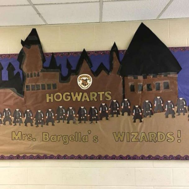 Teacher's Harry Potter-Themed Classroom Gets Kids Off to a Wizardry Start  in School - ABC News