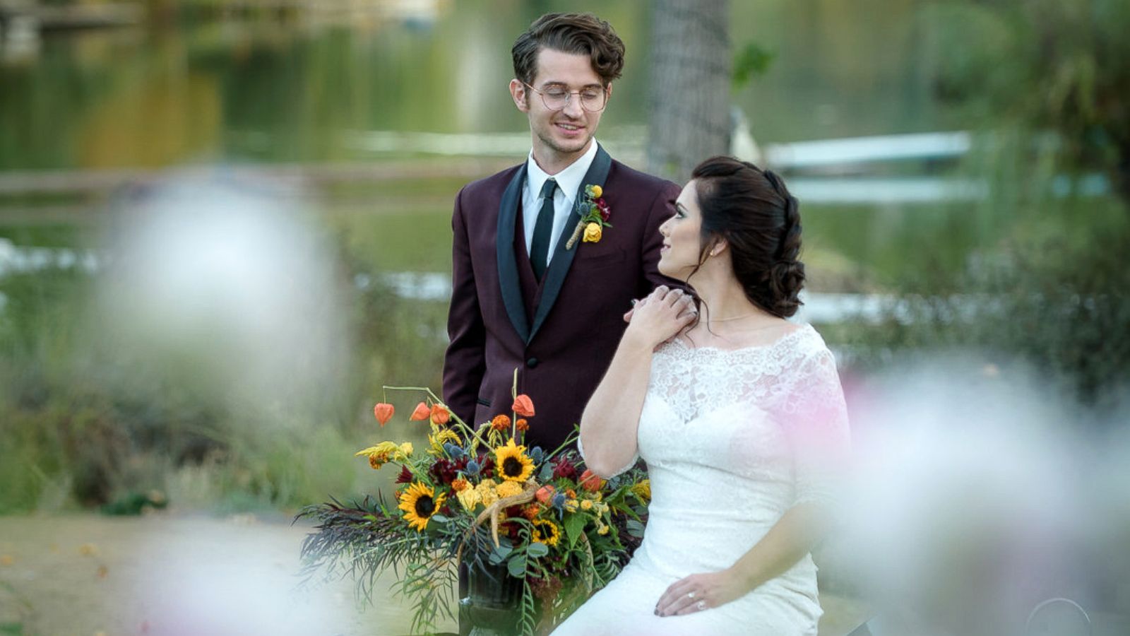 PHOTO: F27 Photography put together this stunning Harry Potter themed wedding shoot.