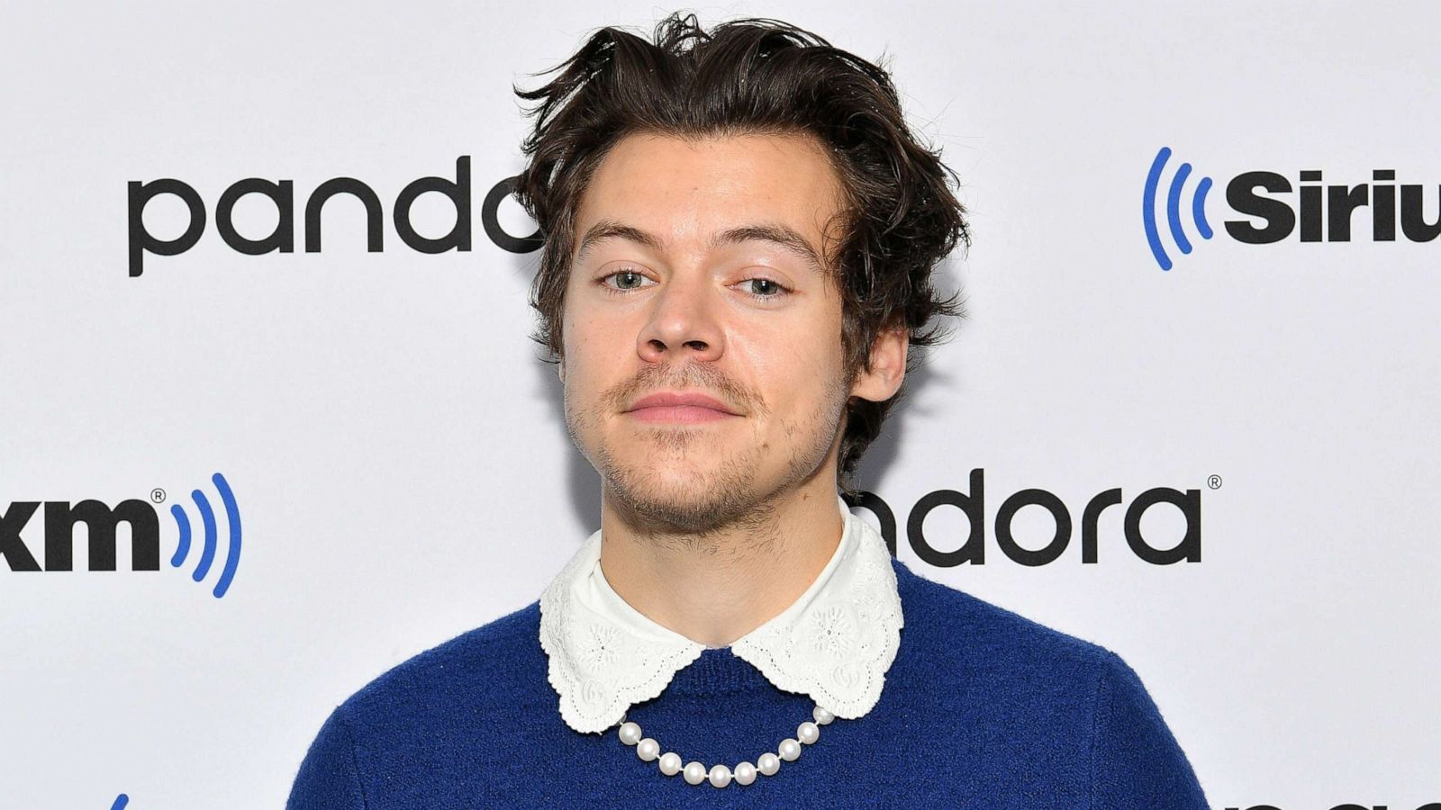 PHOTO: Harry Styles visits SiriusXM Studios, March 2, 2020, in New York City.